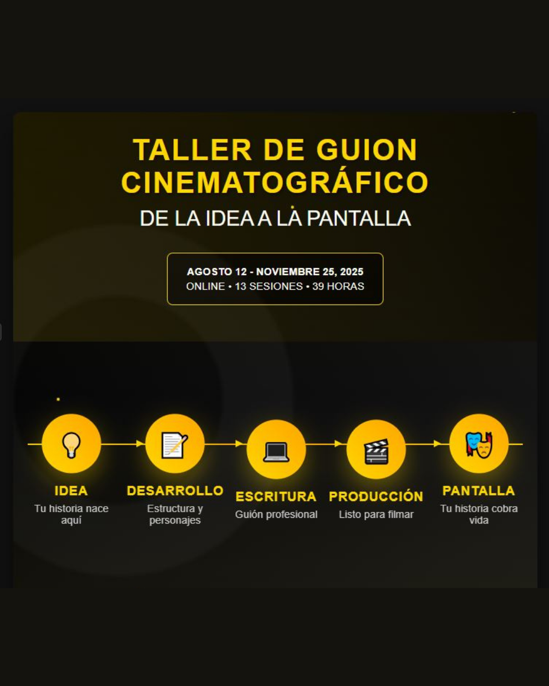 Taller de guion para guionistas (largometraje)